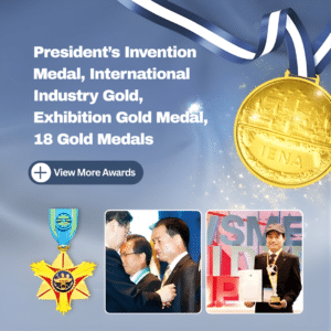 300 Awards on Alkaline and hydrogen water by KYK